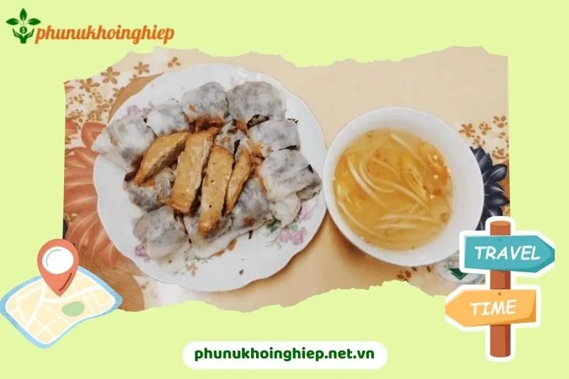 Bánh cuốn ăn sáng Lương Thế Vinh