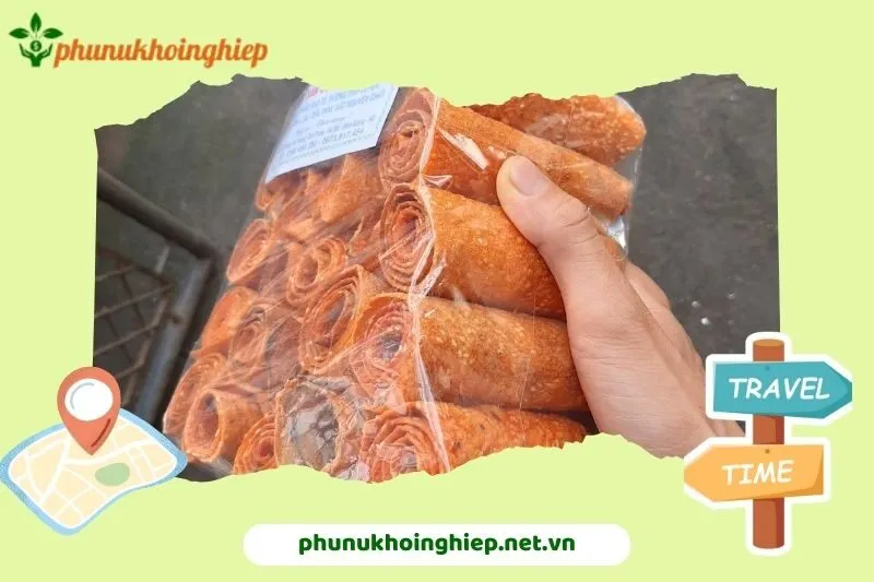 Bánh đa gấc Kẻ Sặt