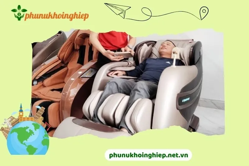 Tổng quan về ghế massage tại Hải Dương