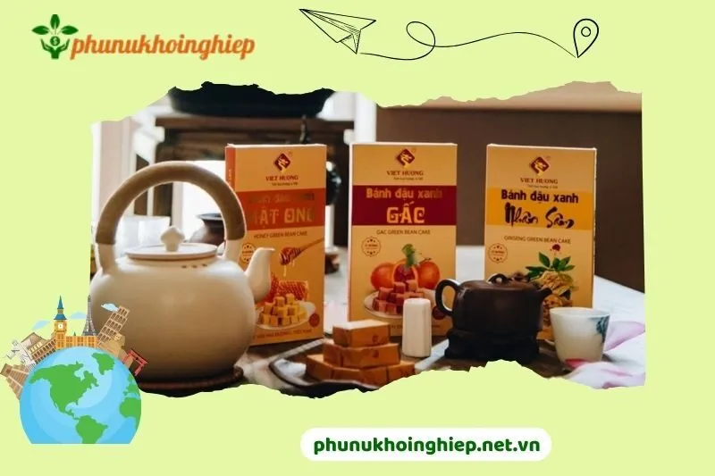 Các thương hiệu bánh đậu xanh nổi tiếng tại Hải Dương
