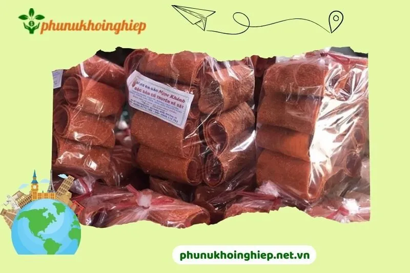 Quy trình làm bánh đa gấc Hải Dương tỉ mỉ